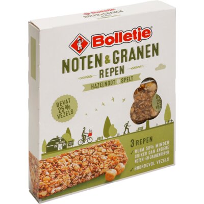pdp-image-Bolletje Noten en granen hazelnoot spelt