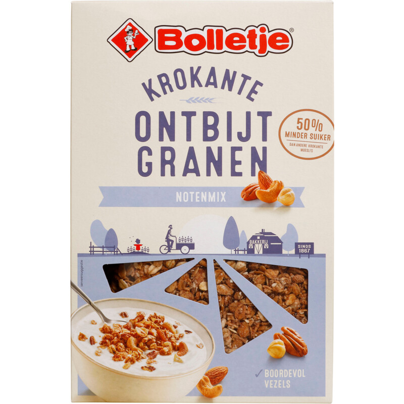 Geven Buik gas Bolletje Krokante ontbijtgranen notenmix bestellen | Albert Heijn