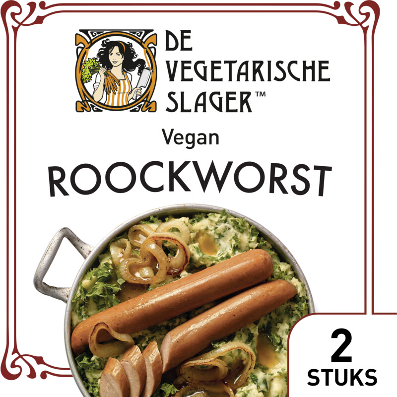 Een afbeelding van Vegetarische Slager Vegan roockworst