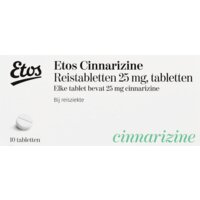 Afbeelding van Etos Cinnarizine reistabletten