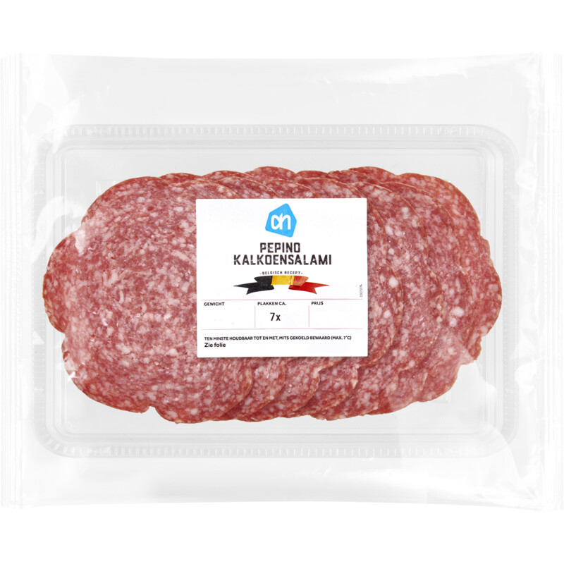 Een afbeelding van AH Pepino kalkoensalami bel