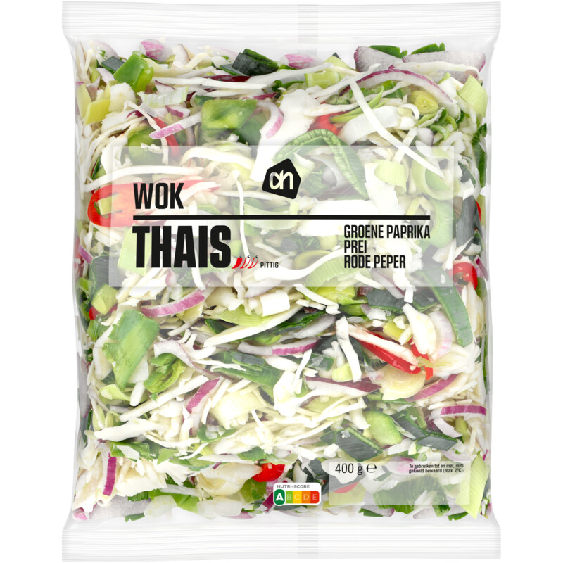 Een afbeelding van AH Wok thai groente
