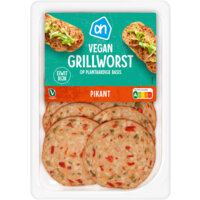 Een afbeelding van AH Vegan grillworst pikant