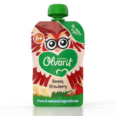 pdp-image-Olvarit Knijpfruit banana, strawberry 6m+