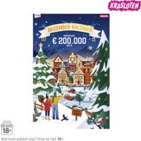 Een afbeelding van Kraslot December kalender 10 euro