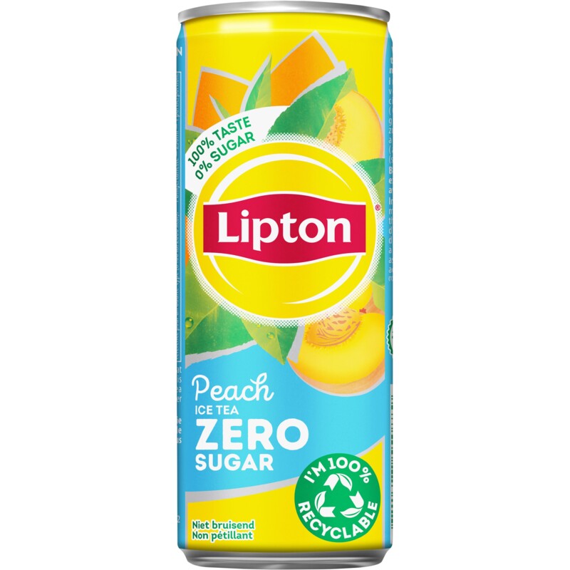 Lipton Peach ice tea zero sugar bestellen ah.nl