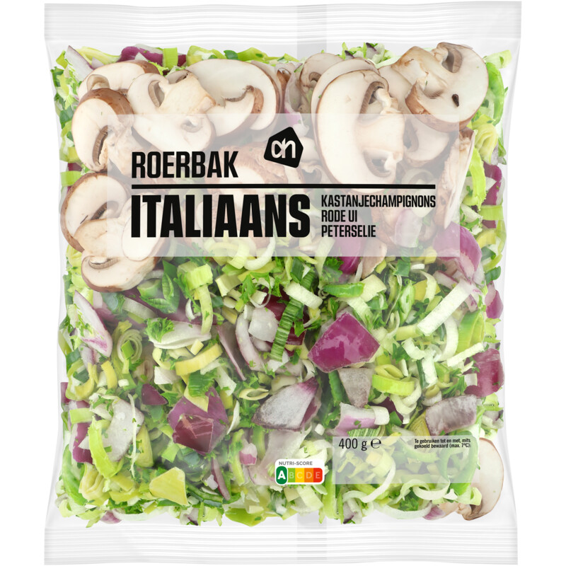 Een afbeelding van AH Roerbakgroente Italiaans champignons