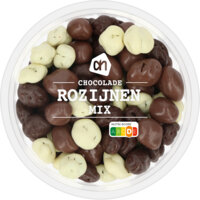 Een afbeelding van AH Chocolade rozijnenmix