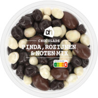 Een afbeelding van AH Chocolade pinda rozijnen & notenmix