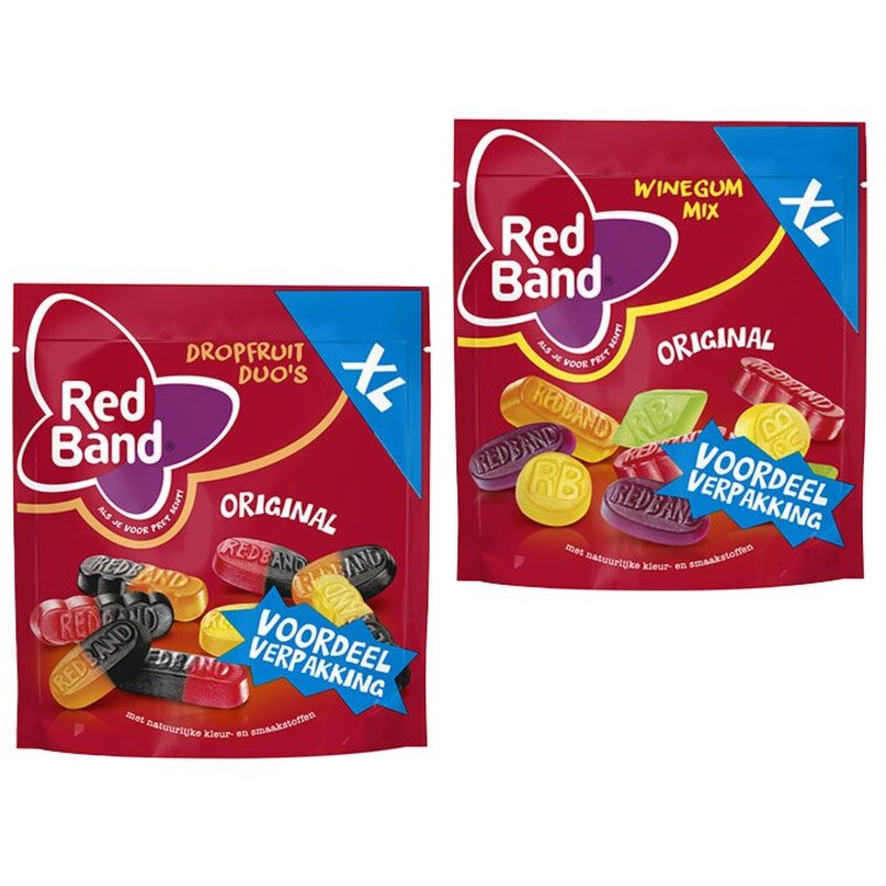 Een afbeelding van Red Band snoep pakket
