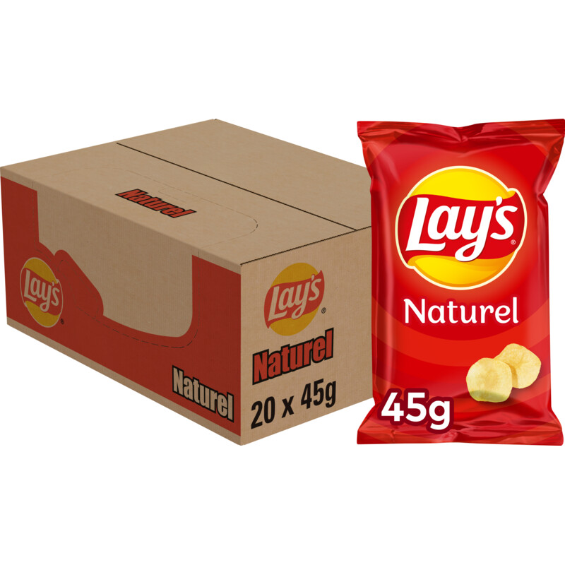 Lay's Naturel 20pack bestellen Albert Heijn