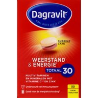 Een afbeelding van Dagravit Vitaminen totaal 30 weerstand & energie