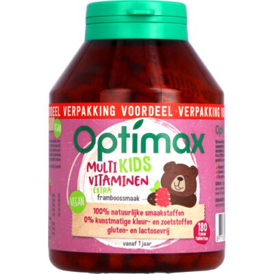 Optimax Kinder multi extra framboos bestellen | Albert Heijn