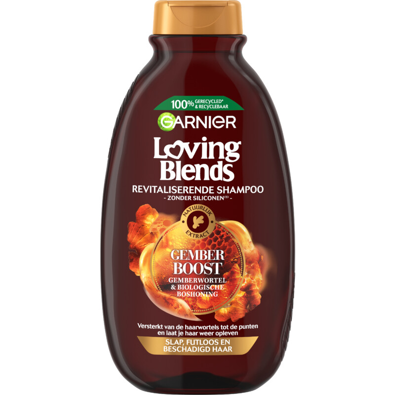 Een afbeelding van Loving Blends Gember boost shampoo