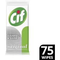 Een afbeelding van Cif Disinfect & shine original wipes