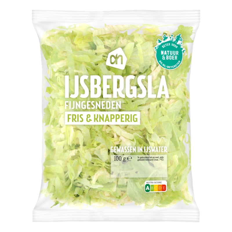 AH Fijngesneden ijsbergsla