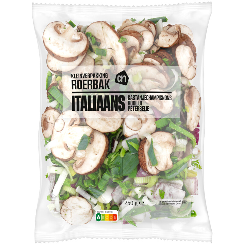 Een afbeelding van AH Roerbakgroente Italiaans champignons
