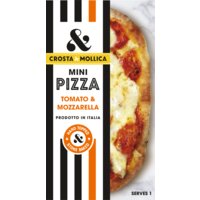 Een afbeelding van Crosta & Mollica Mini pizza tomato & mozzarella