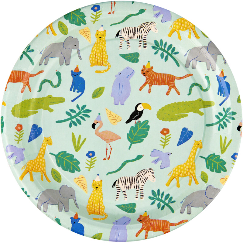 Een afbeelding van AH Bord jungle 22cm
