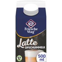 Latte opschuimmelk