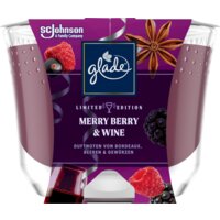 Een afbeelding van Glade Geurkaars merry berry & wine