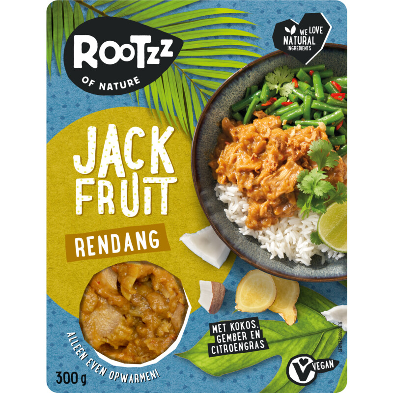Een afbeelding van Rootzz of Nature Jackfruit rendang