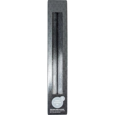 pdp-image-Dresz Rustieke kaarsen dip dye antraciet