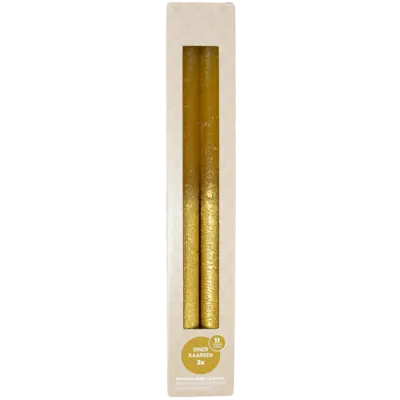 pdp-image-Dresz Rustieke kaarsen dip dye caramel