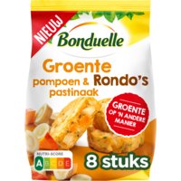 Een afbeelding van Bonduelle Groente rondo's pompoen & pastinaak