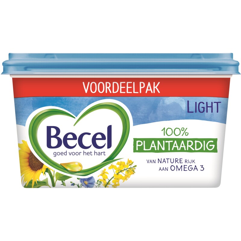 Een afbeelding van Becel Light voordeelpak