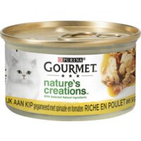 Een afbeelding van Gourmet Nature's creations met kip & spinazie