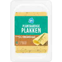 Een afbeelding van AH Plantaardige plakken fenegriek kaas