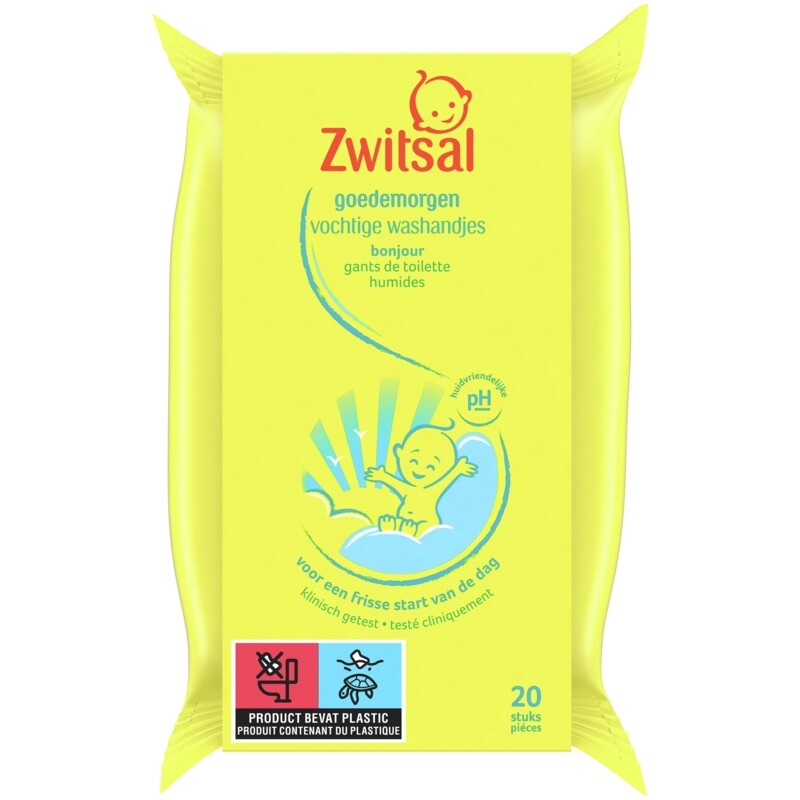 Een afbeelding van Zwitsal Baby vochtige washandjes