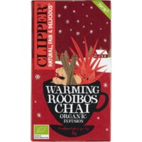 Een afbeelding van Clipper Warming rooibos chai