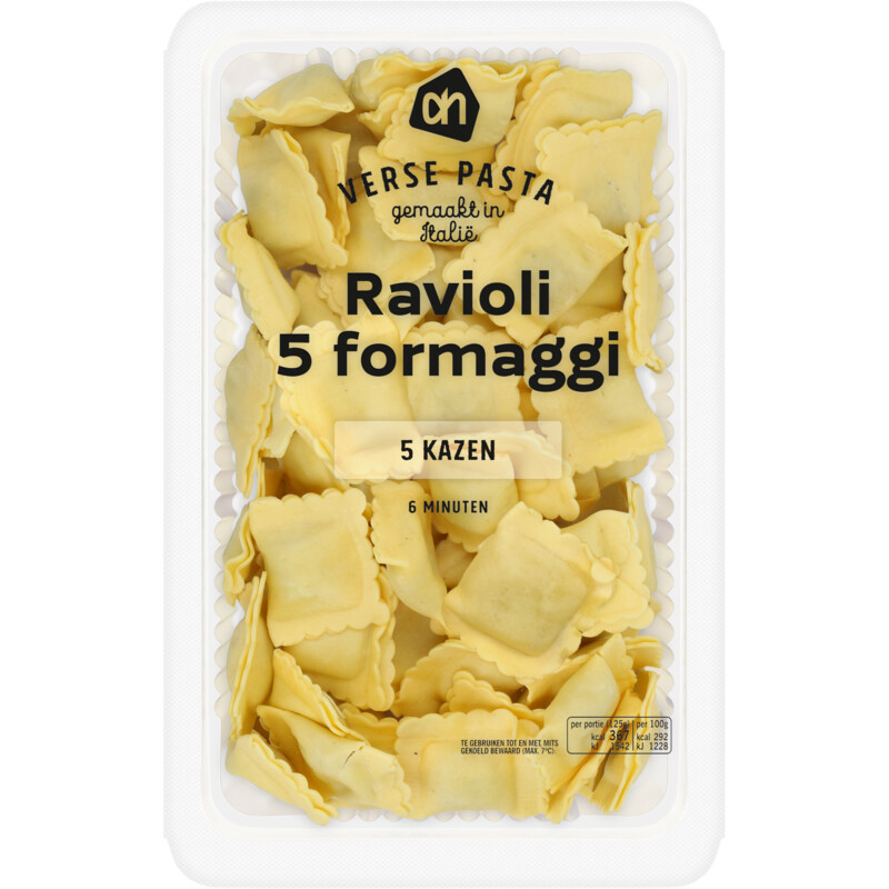 de ober Maxim maandag AH Verse ravioli 5 formaggio bestellen | Albert Heijn