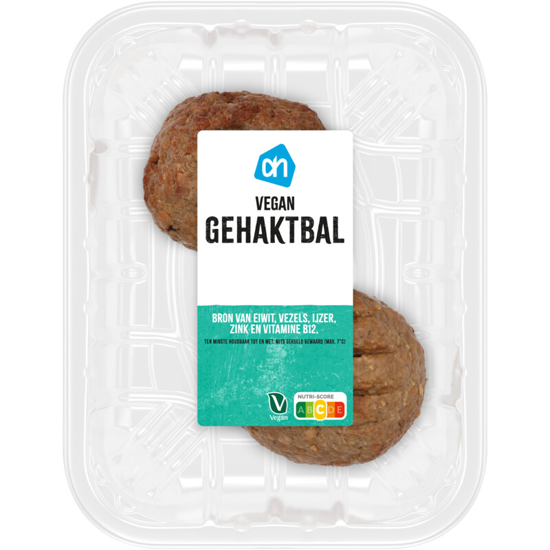Een afbeelding van AH Vegan gehaktbal