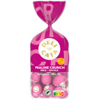 Een afbeelding van Delicata Paaseitjes praline crunch melk gevuld