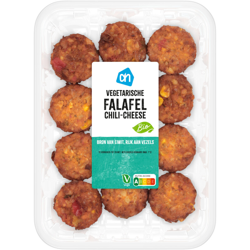 Een afbeelding van AH Vegetarische falafel chili-cheese