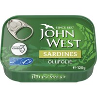 Een afbeelding van John West Sardines olijfolie
