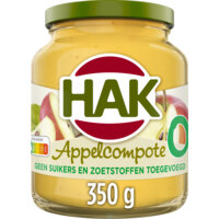 Een afbeelding van Hak Appelcompote 0%