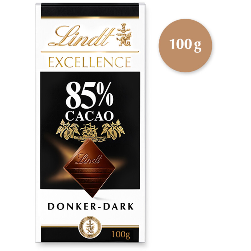Een afbeelding van Lindt Excellence 85% pure chocolade