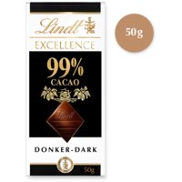 Een afbeelding van Lindt Excellence 99% cacao noir absolu