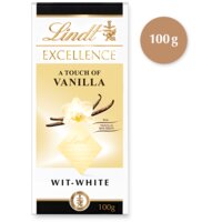 Lindt Excellence vanille witte chocolade