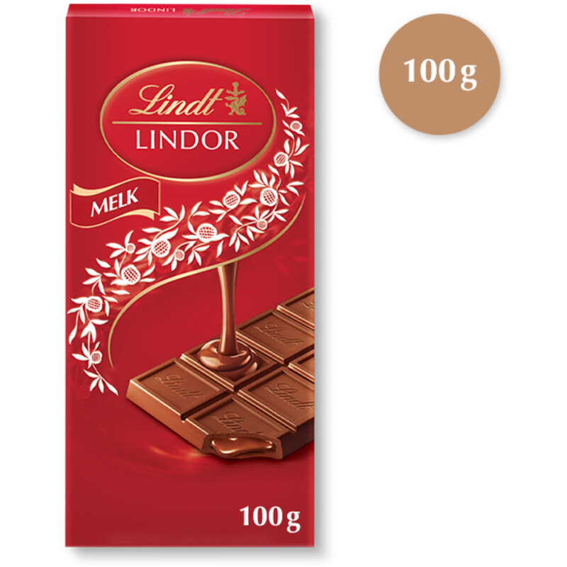 Een afbeelding van Lindt Lindor reep melkchocolade