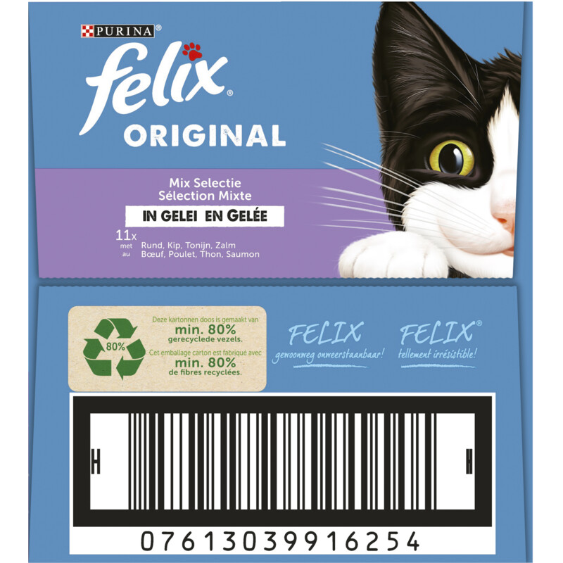 Een afbeelding van Felix Original mix selection in gelei