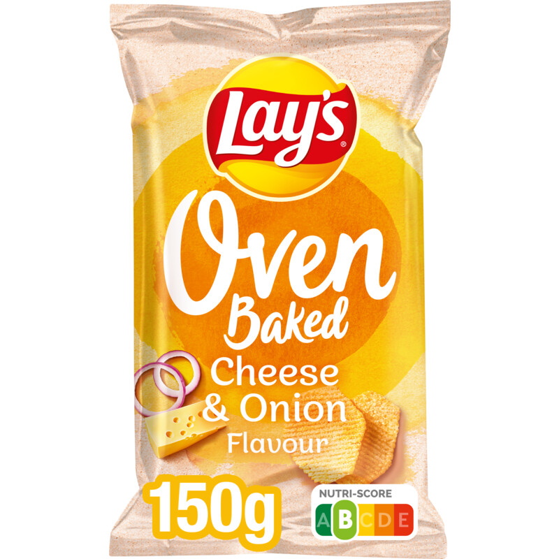 Een afbeelding van Lay's Oven baked cheese & onion