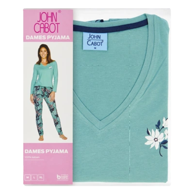 pdp-image-John Cabot Dames pyjama petrol M