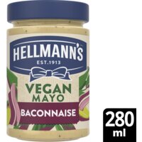 Een afbeelding van Hellmann's Vegan mayonaise bacon