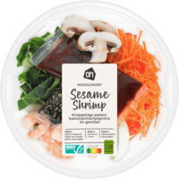 Een afbeelding van AH Noodlesoep sesame shrimp
