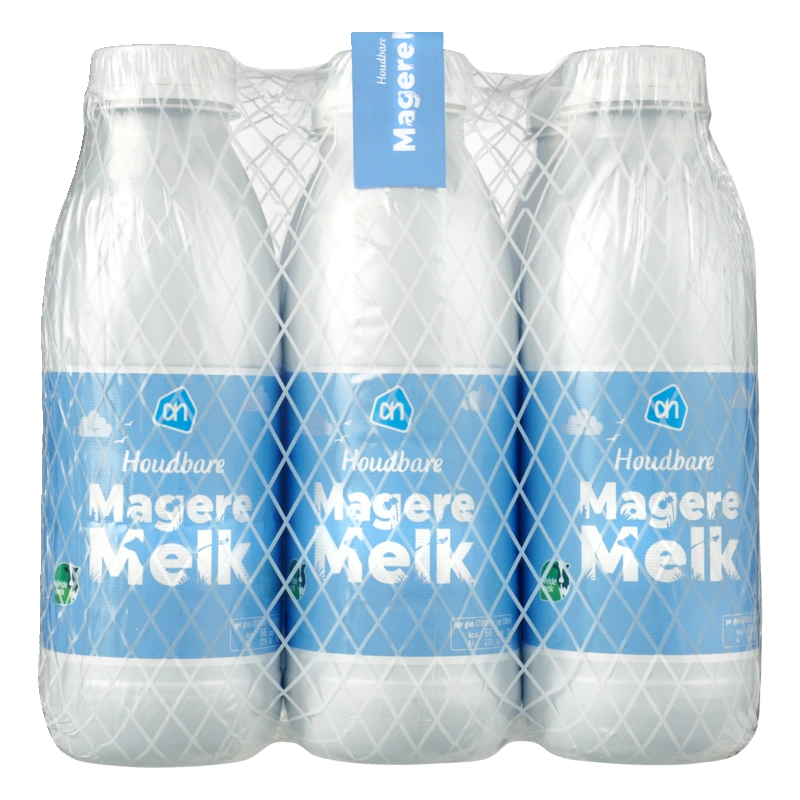 AH Houdbare magere melk 6-pack bel